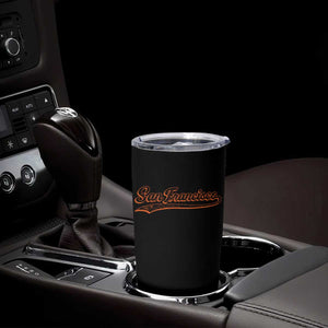 San Francisco Sports Script Retro Baseball Lovers Proud City Tumbler Cup TS11 Print Your Wear