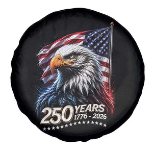 250 Years USA 250th Anniversary Spare Tire Cover Patriotic Eagle 4th of July TS11 Print Your Wear