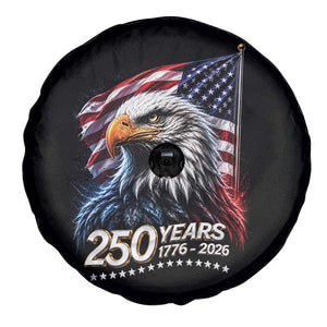 250 Years USA 250th Anniversary Spare Tire Cover Patriotic Eagle 4th of July TS11 Print Your Wear