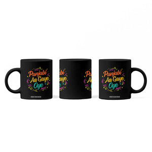 Punjabi Aa Gaye Oye Coffee Mug Funny Indian Holi Gifts TS11 Print Your Wear