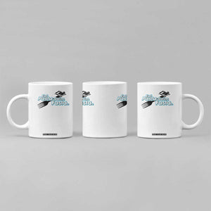 Funny Swimmer Coffee Mug Eat Pasta Swim Fasta Fork Swimming TS11 Print Your Wear