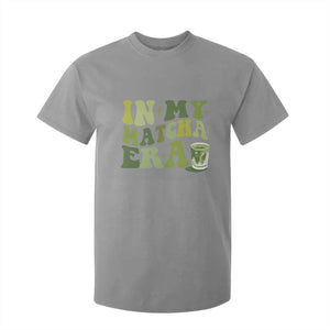 In My Matcha Era T Shirt For Kid Matcha Latte Lover TS11 Sport Gray Print Your Wear