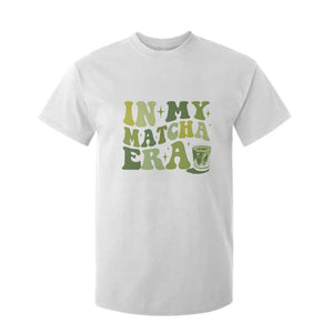 In My Matcha Era T Shirt For Kid Matcha Latte Lover TS11 White Print Your Wear