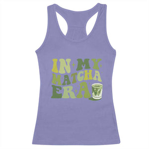 In My Matcha Era Racerback Tank Top Matcha Latte Lover TS11 Violet Print Your Wear