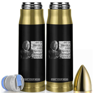 John Lewis Bullet Tumbler Get In Good Necessary Trouble Social Justice TS11 Black Print Your Wear