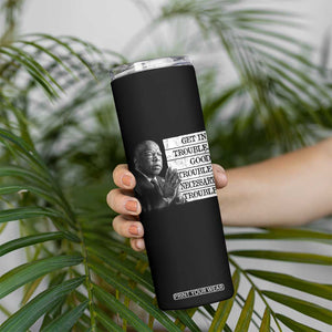 John Lewis Skinny Tumbler Get In Good Necessary Trouble Social Justice TS11 Print Your Wear
