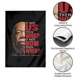 John Lewis Garden Flag If Not Us Then Who If Not Now Then When TS11 Print Your Wear