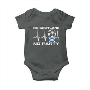 No Scotland No Party Baby Onesie Scotland Football Proud Scottish Fan