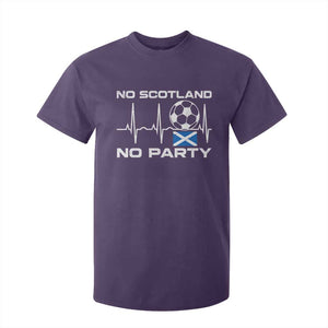 No Scotland No Party T Shirt For Kid Scotland Football Proud Scottish Fan