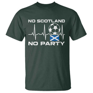 No Scotland No Party T Shirt Scotland Football Proud Scottish Fan