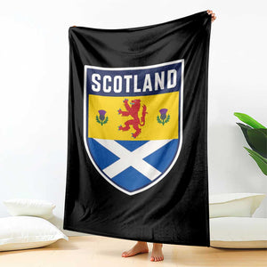 Scottish Rampant Lion Scotland Coat of Arms National Pride Throw Blanket TS11 Print Your Wear