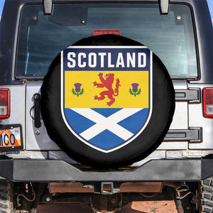 Scottish Rampant Lion Scotland Coat of Arms National Pride Spare Tire Cover TS11 No hole Black Print Your Wear
