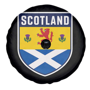 Scottish Rampant Lion Scotland Coat of Arms National Pride Spare Tire Cover TS11 Print Your Wear