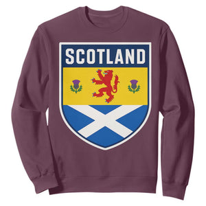 Scottish Rampant Lion Scotland Coat of Arms National Pride Sweatshirt