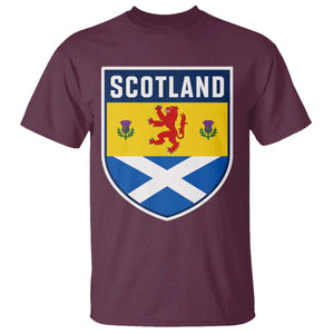 Scottish Rampant Lion Scotland Coat of Arms National Pride T Shirt