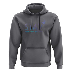 Suicide Prevention Awareness Hoodie Stay Your Story Isn't Over Butterfly Semicolon TS11 Charcoal Print Your Wear