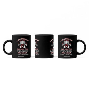 Chickasaw Indians Coffee Mug I Am Chickasaw I Was Born With My Heart On My Sleeve War Bonnet TS11 Print Your Wear