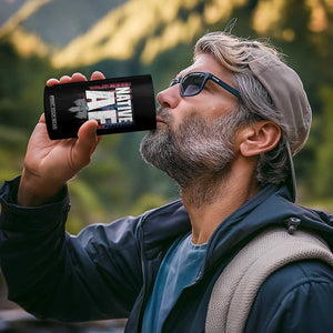 Native American Indian 4 in 1 Can Cooler Tumbler Native AF Indigenous Vintage Thunderbird TS11 Print Your Wear