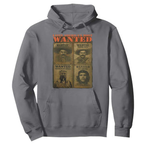 Latin America's Most Wanted Hoodie Mexican Revolution Latino Hispanic Heritage TS11 Charcoal Print Your Wear