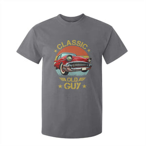 Funny Classic Old Guy T Shirt For Kid Humor Saying Classic Car Lover TS11 Charcoal Print Your Wear