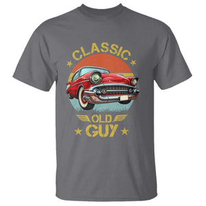 Funny Classic Old Guy T Shirt Humor Saying Classic Car Lover TS11 Charcoal Print Your Wear