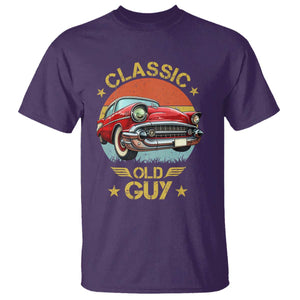 Funny Classic Old Guy T Shirt Humor Saying Classic Car Lover TS11 Purple Print Your Wear