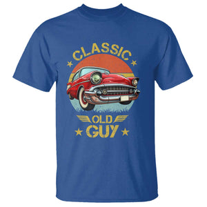 Funny Classic Old Guy T Shirt Humor Saying Classic Car Lover TS11 Royal Blue Print Your Wear