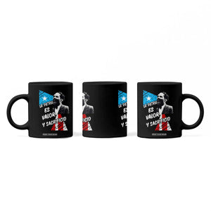 Pedro Albizu Campos Coffee Mug La Patria Es Valor Y Sacrificio Puerto Rican Leader TS11 Print Your Wear