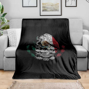 Mexico Coat Of Arms Mexican Flag Seal Symbol Throw Blanket TS11 Print Your Wear