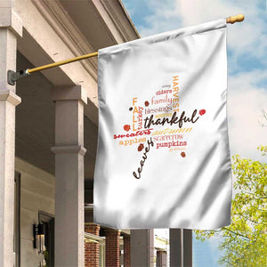 Thanksgiving Maple Leaf Fall Season Garden Flag TS11 Print Your Wear
