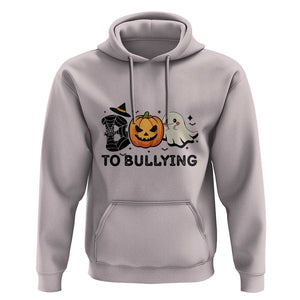 Halloween Unity Day Hoodie Boo To Bullying Anti Bullying Awareness Ghost Pumpkin TS11 Ice Gray Print Your Wear
