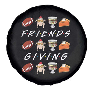 Funny Thanksgiving Thankful Friends Giving Party Spare Tire Cover TS11 Print Your Wear