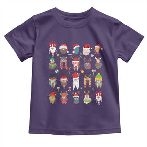 Funny Christmas Viking Baby Shirt Nordic Cute Viking Warriors TS11 Purple Print Your Wear