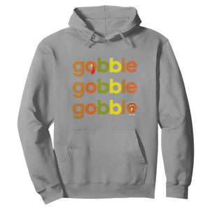 Funny Thanksgiving Turkey Gobble Hoodie Fall Season TS11 Sport Gray Print Your Wear
