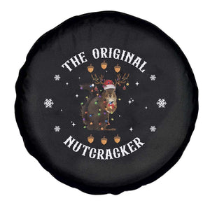 Funny Christmas Squirrel Spare Tire Cover The Original Nutcracker Snowflake Xmas Neon Light TS11 Print Your Wear