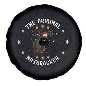 Funny Christmas Squirrel Spare Tire Cover The Original Nutcracker Snowflake Xmas Neon Light TS11 Print Your Wear
