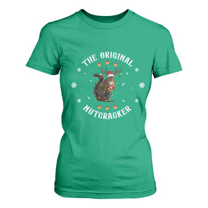 Funny Christmas Squirrel T Shirt For Women The Original Nutcracker Snowflake Xmas Neon Light TS11 Irish Green Print Your Wear