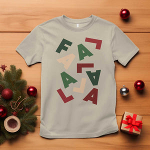 Funny Fa La La 8 Christmas Carol Holiday T Shirt TS11 Sand Print Your Wear