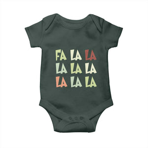 Funny Fa La La 8 Christmas Carol Song Holiday Baby Onesie TS11 Print Your Wear