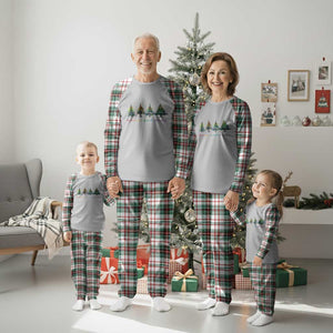 Funny Xmas LGBT Plaid Pajama Set Merry And Pride Rainbow Xmas Tree TS11 Christmas Plaid Print Your Wear