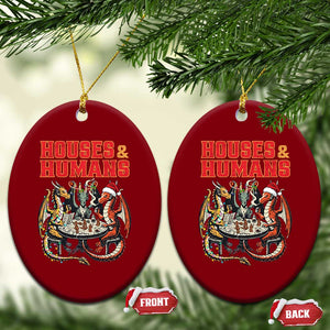 Funny Rpg Christmas Game Ceramic Ornament Houses And Humans Tabletop Game Xmas Dragon TS11 Print Your Wear