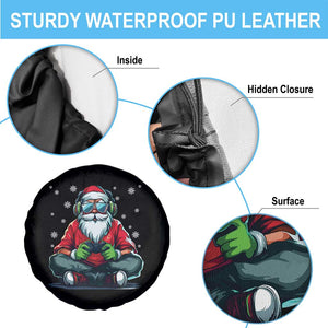 Funny Christmas Gamer Santa Claus Game Controller Spare Tire Cover TS11 Print Your Wear