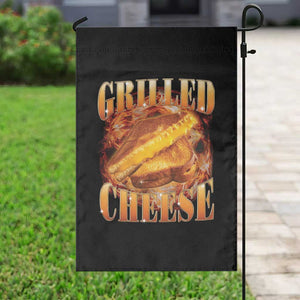 Grilled Cheese Garden Flag Food Lover Funny Gag Weird Meme 90s TS11 Print Your Wear