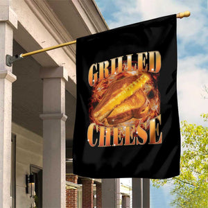 Grilled Cheese Garden Flag Food Lover Funny Gag Weird Meme 90s TS11 Print Your Wear