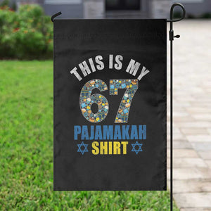Funny 67 Hanukkah Garden Flag This Is My 67 Pajamakah Gift TS11 Print Your Wear
