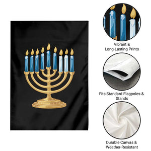 Funny 67 Hanukkah Garden Flag Chanukah Menorah Sixth Seventh Night TS11 Print Your Wear