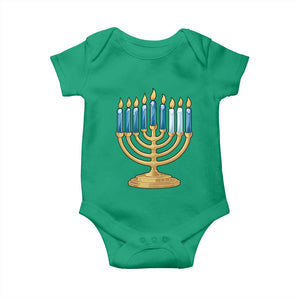 Funny 67 Hanukkah Baby Onesie Chanukah Menorah Sixth Seventh Night TS11 Irish Green Print Your Wear