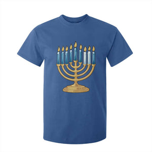 Funny 67 Hanukkah T Shirt For Kid Chanukah Menorah Sixth Seventh Night TS11 Royal Blue Print Your Wear