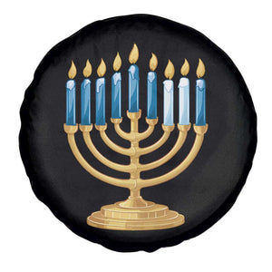 Funny 67 Hanukkah Spare Tire Cover Chanukah Menorah Sixth Seventh Night TS11 Print Your Wear