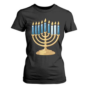Funny 67 Hanukkah T Shirt For Women Chanukah Menorah Sixth Seventh Night TS11 Black Print Your Wear